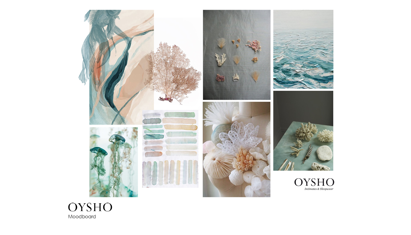 Life of sea: Colección de estampados para Oysho - Inma Soler